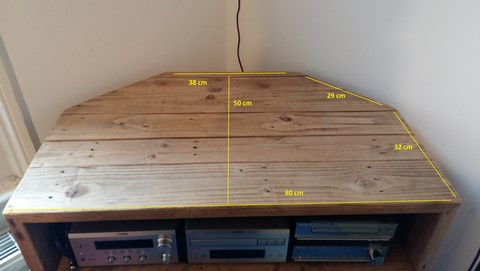 TV Stand RockyWood furniture handmade